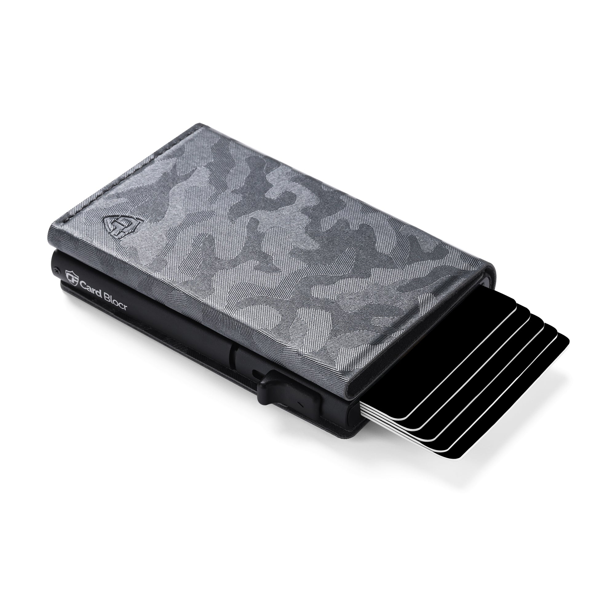 RFID Premium Compact Wallet Black Camo
